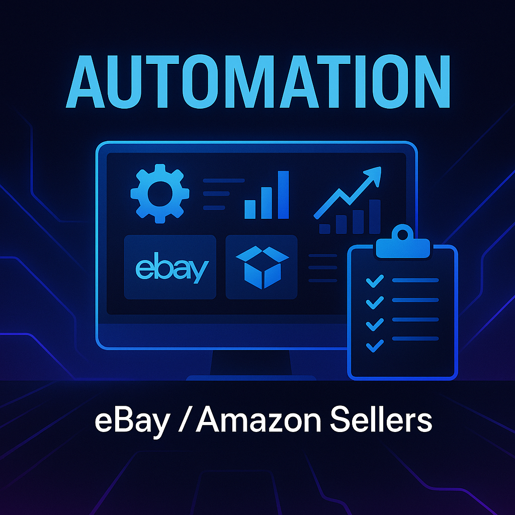 Automation for eBay / Amazon Sellers (Warehouses, CRM, Analytics)